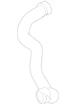 2045012982 - Radiator: Hose for Mercedes-Benz: E350 Image