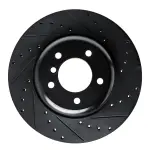 63331096R - : DFC Brake Rotor - Drilled and Slotted - Black for DYNAMIC FRICTION Image