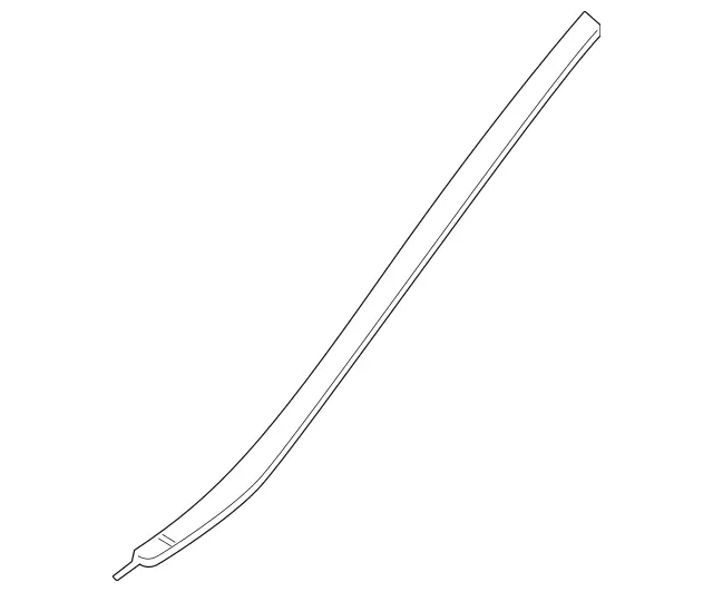 2136901182 - Trim and Lining: Water Deflector for Mercedes-Benz: E53 AMG, E63 AMG S Image image