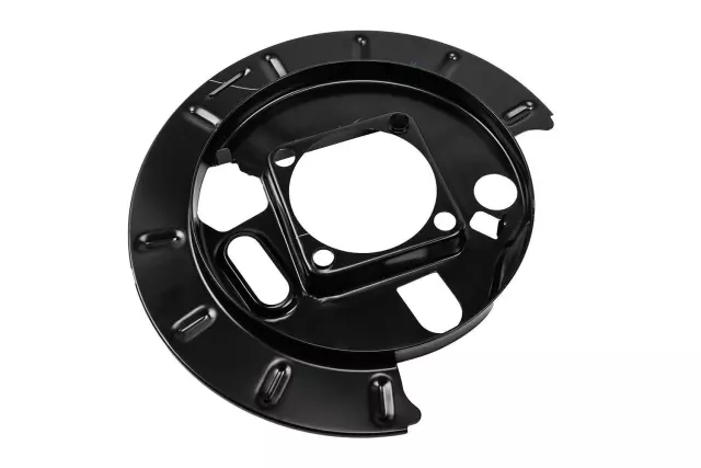 19178785 - : Part# 19178785 Rear Brake Dust Shield for Cadillac: Escalade | Chevrolet: Express 1500, Silverado 1500, Silverado 1500 Classic, Silverado 1500 HD, Silverado 1500 HD Classic, Silverado 2500 HD, Silverado 2500 HD Classic, Silverado 3500, Silverado 3500 Classic, Silverado 3500 HD, Suburban 2500, Tahoe | GMC: Savana 1500, Sierra 1500, Sierra 1500 Classic, Sierra 1500 HD, Sierra 1500 HD Classic, Sierra 2500 HD, Sierra 2500 HD Classic, Sierra 3500, Sierra 3500 Classic, Sierra 3500 HD, Yukon, Yukon XL 2500 Image