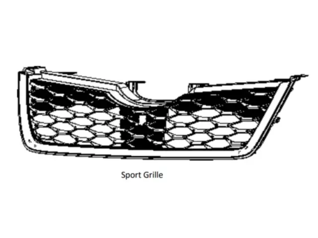 J1010SJ100 - Exterior: Sport Grille - Chrome for Subaru Image