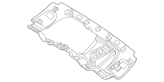 2478859705 - Attachment Parts: Cover for Mercedes-Benz: GLB250, GLB35 AMG Image image