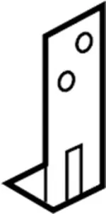 85242AM800 - Body: Lower Retainer for Infiniti Image