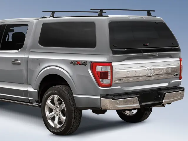 VPC3Z99501A42JD - Exterior: Iconic Silver Cab High Premium Bed Cap For for Ford Image