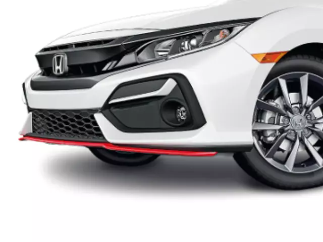 8F01TEA182 - Exterior: Front Under-Body Spoiler - Rallye Red for Honda: Civic Image