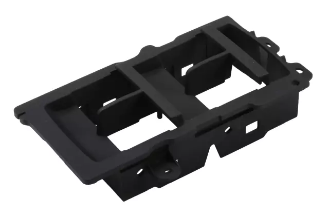 Jet Black Front Driver Side Door Accessory Switch Mount Plate Retainer - GM (22762799)