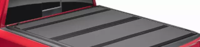 19433562 - : Tonneau Cover, Hard Folding, Tri-Fold, Black for Chevrolet: Silverado 2500 HD, Silverado 3500 HD | GMC: Sierra 1500, Sierra 1500 Limited, Sierra 2500 HD, Sierra 3500 HD Image