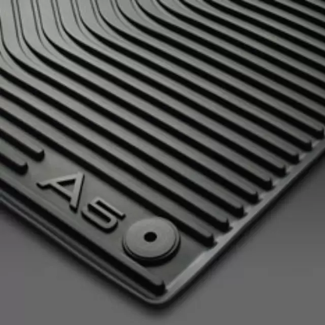 8T1061221528 - : All-Weather Floor Mats - Front Set - Black for Audi Image