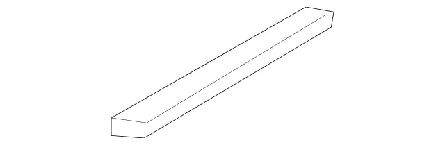 2118350040 - HVAC: Lower Cover for Mercedes-Benz Image