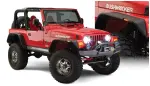 1092007 - : Fender Flares Flat Style 4Pc for Bushwacker Image