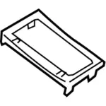 AG1Z7E391DD - Body: Trim Bezel for Ford: Taurus Image