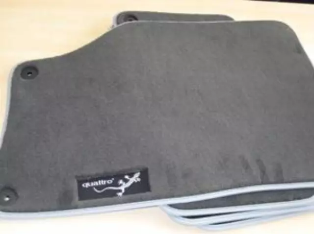 4L1061270LIM - : Premium Textile Floor Mats - Black for Audi Image