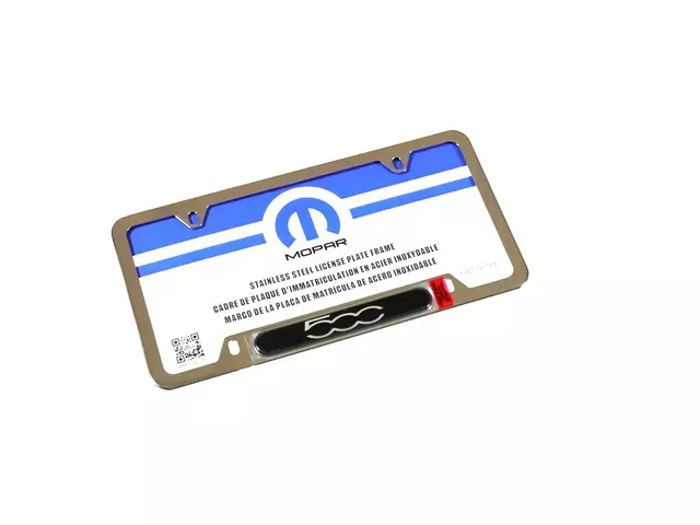 82213491AB - : License Plate Kit for Fiat: 500, 500X Image