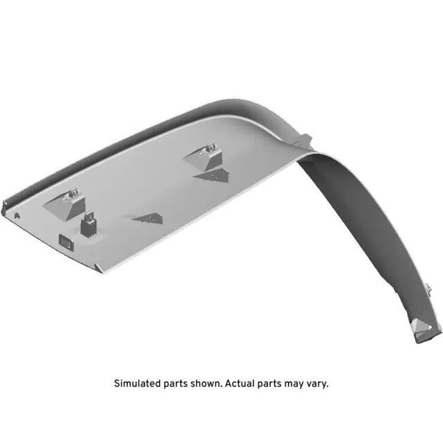 84257211 - : Dark Atmosphere Passenger Side Liftgate Upper Side Trim Finish Panel for GM Image