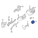 LK4Z6113562BA - : 2020 Ford - Cup Holder for Ford: Transit-150, Transit-250, Transit-350, Transit-350 HD Image