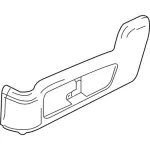 GL7Z7862186AB - Body: Side Shield for Lincoln: Navigator Image