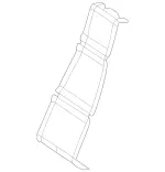 1679064607 - Rear Seat Bench: Seat Heating for Mercedes-Benz: GLE350, GLE450, GLE450e, GLE53 AMG, GLE580, GLE63 AMG S Image