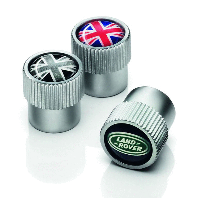 Styled Valve Caps - Nitrogen - Land-Rover (VPLRW0152)