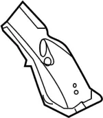 G66613WUMA - : Pillar Reinforced for Infiniti Image