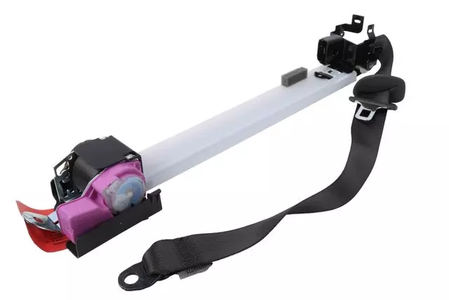 Very Dark Pewter Passenger Seat Belt with Retractor - GM (89025854)