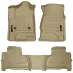 99203 - : Weatherbeater - Front &amp; 2nd Seat Floor Liners for Husky Liners Image