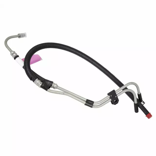 4C3Z3A713AA - Steering: Power Steering Return Hose for Ford: Excursion, F-250 Super Duty, F-350 Super Duty, F-450 Super Duty, F-550 Super Duty Image