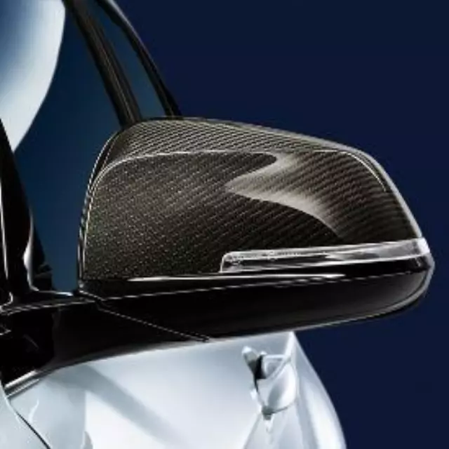 51162211904 - Exterior: M Performance Carbon Fiber Mirror Cap for BMW: 228i, 228i xDrive, 230i, 230i xDrive, 320i, 320i xDrive, 328d, 328d xDrive, 328i, 328i xDrive, 330e, 330i, 330i xDrive, 335i, 335i xDrive, 340i, 340i xDrive, 428i, 428i xDrive, 430i, 430i xDrive, 435i, 435i xDrive, 440i, 440i xDrive, M2, M235i, M235i xDrive, M240i, M240i xDrive, X1 Image
