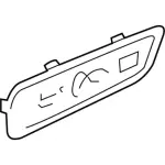 GL7Z14A706BA - Body: Switch Housing for Lincoln: Navigator Image