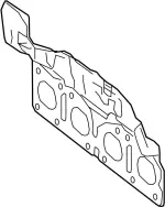 140356P001 - : Lower Manifold Gasket for Infiniti Image