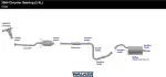 54322 - : Exh Muffler Assembly for Walker Exhaust Image