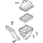 K2GZ9600A - : 2019-2024 Ford - Air Cleaner Assembly for Ford: Edge | Lincoln: Nautilus Image