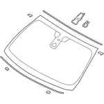 EE9Z7403100A - : Windshield for Lincoln: MKT Image
