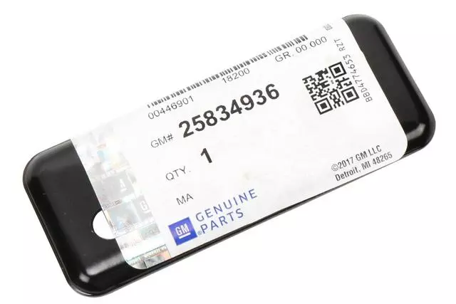 25834936 - Body: Lower Tie Bar Reinforced Plate for Cadillac: SRX Image