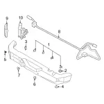 M2DZ15K861CC - Body: Sensor Ring for Ford: Bronco Image