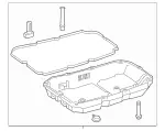 7252703707 - : Transmission Oil Pan for Mercedes-Benz: Metris, Sprinter 1500, Sprinter 2500, Sprinter 3500, Sprinter 3500XD, Sprinter 4500 Image