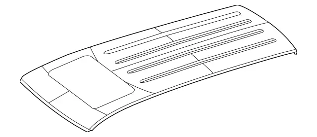 1666500200 - Roof: Roof for Mercedes-Benz: GL350, GL450, GL550, GL63 AMG, GLS350d, GLS450, GLS550, GLS63 AMG Image image