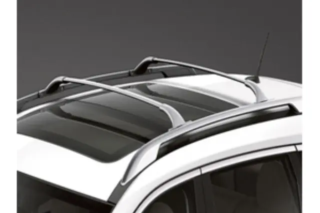 999R1G2500 - Cargo Management: Roof Crossbars, Silver for Nissan Image