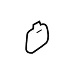 8A8Z74672A40BB - Body: Front Trim Cap for Ford: Flex Image