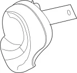 25620JL60B - : Low Note Horn for INFINITI: EX35, EX37, G25, G35, G37, Q40, Q60, QX50 Image