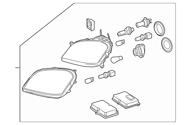 164820446165 - : Lamp Unit for Mercedes-Benz Image