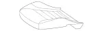 20591034303D66 - Body: Cushion Assembly for Mercedes-Benz Image