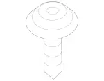990591564 - Electr. System: Combi. Pan Head Screw for Mercedes-Benz: 180A, 180b, 220a, A220, A35 AMG, CLA250, CLA35 AMG, CLA45 AMG, CLA45 AMG S, EQB 250+, EQB 300, EQB 350, EQE 350, EQE 350 SUV, EQE 350+, EQE 350+ SUV, EQE 500, EQE 500 SUV, EQE AMG, EQE AMG SUV, EQS 450, EQS 450+, EQS 580, EQS AMG, GLA250, GLA35 AMG, GLA45 AMG, GLB250, GLB35 AMG Image