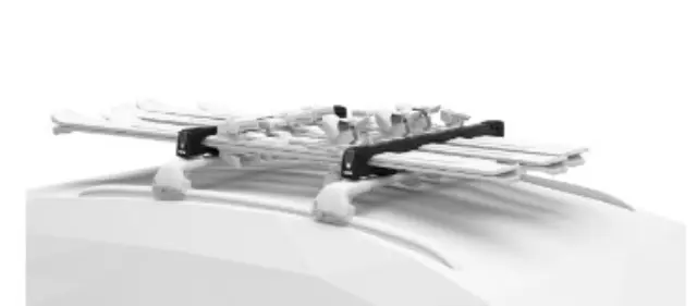 MOPARスキーキャリア TC732600 - Thule Roof-mount Ski Carrier The Official Mopar eStore