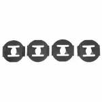 W702763S424 - : Ornament Retainer Clip for Ford: Fiesta Image