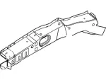 8S4Z16054TA - Body: Outer Rail for Ford: Focus Image