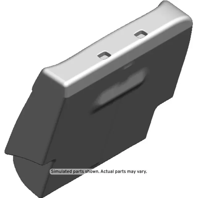 Dark Ash Gray Rear Passenger Side Seat Back Cover - GM (84550047)