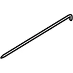 GD9Z54500A66C - Body: Side Shield for Lincoln: Continental Image