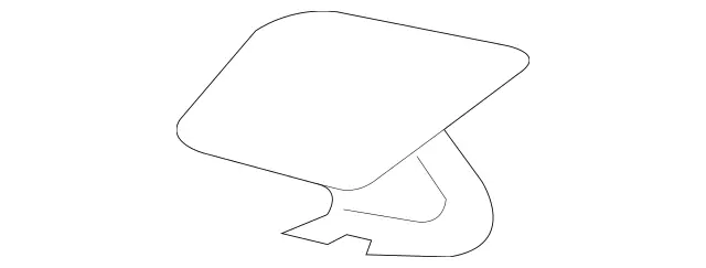 1668600008 - Detachable Parts: Cover, Hdlamp Clean. Syst for Mercedes-Benz: GL350, GL450, GL550, GL63 AMG, GLS350d, GLS450, GLS550, GLS63 AMG Image image