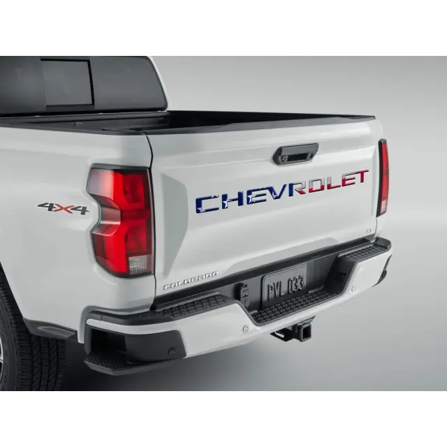 19434430 - Exterior: 3-D Urethane Chevrolet Insert Tailgate for Chevrolet: Colorado Image