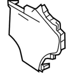 DG1Z5404608AB - Body: Panel Extension for Ford: Taurus Image